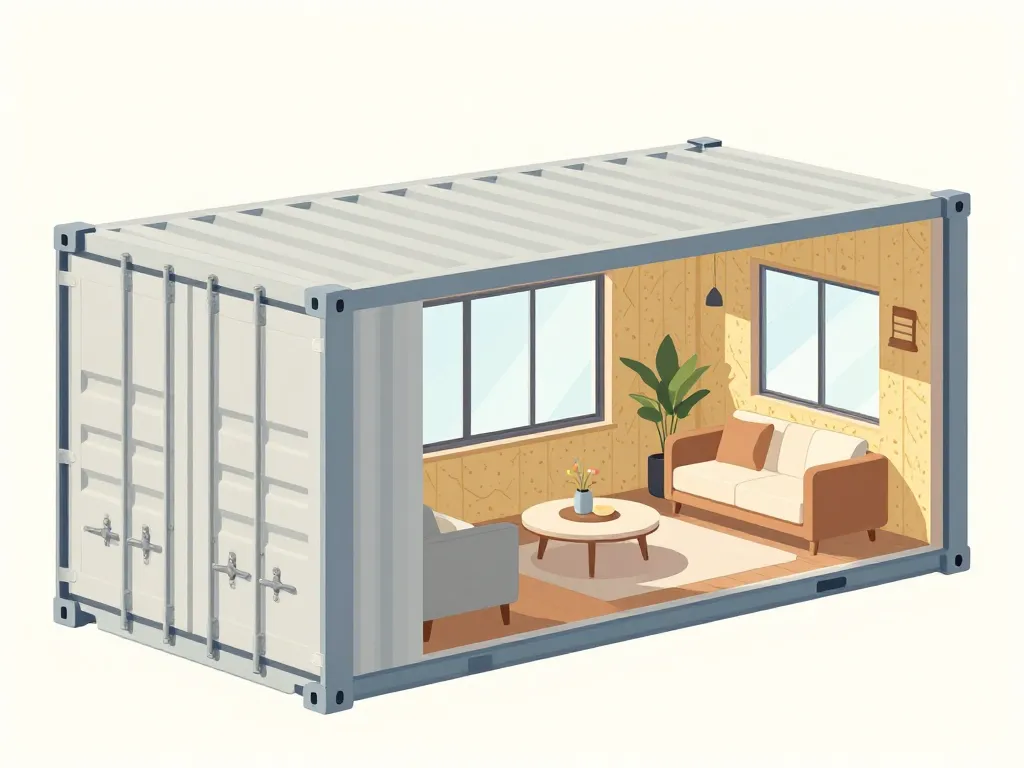 conteneur aménagé transformation confort isolation