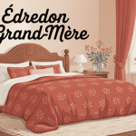 chambre cosy avec édredon grand-mère épais