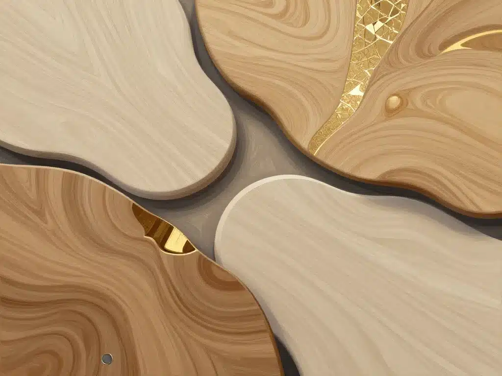 Exploration et innovations des techniques de placage bois, design esthétique et finitions créatives