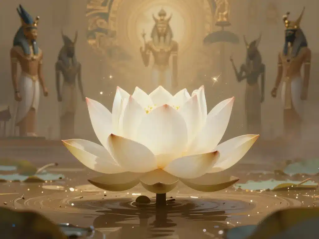 fleur de lotus symbolique mythes cultures