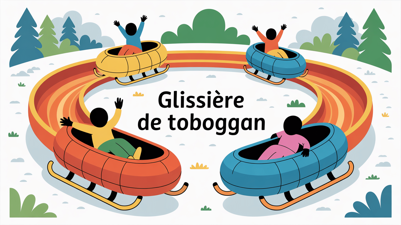 glissiere toboggan illustration modèles enfants aire jeux
