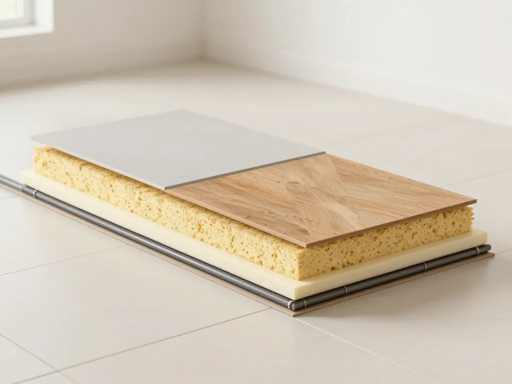 Solutions isolation thermique sous carrelage sans chape