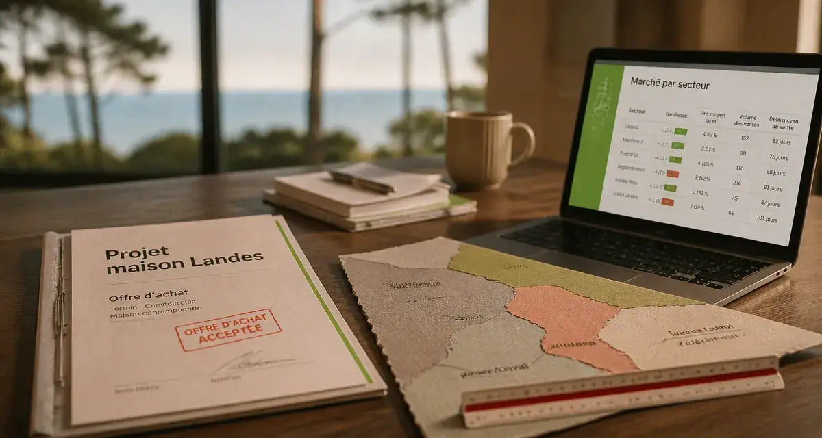 Achat maison Landes : budget, secteurs et étapes clés