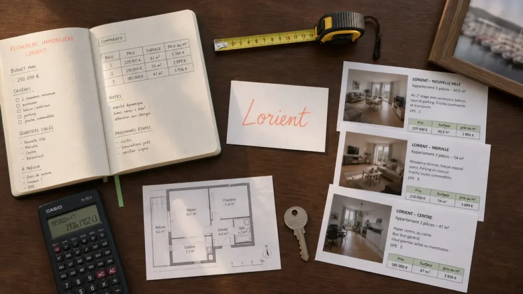 Achat maison Lorient : vérifications avant achat et prix au m² 3 033 €/m²
