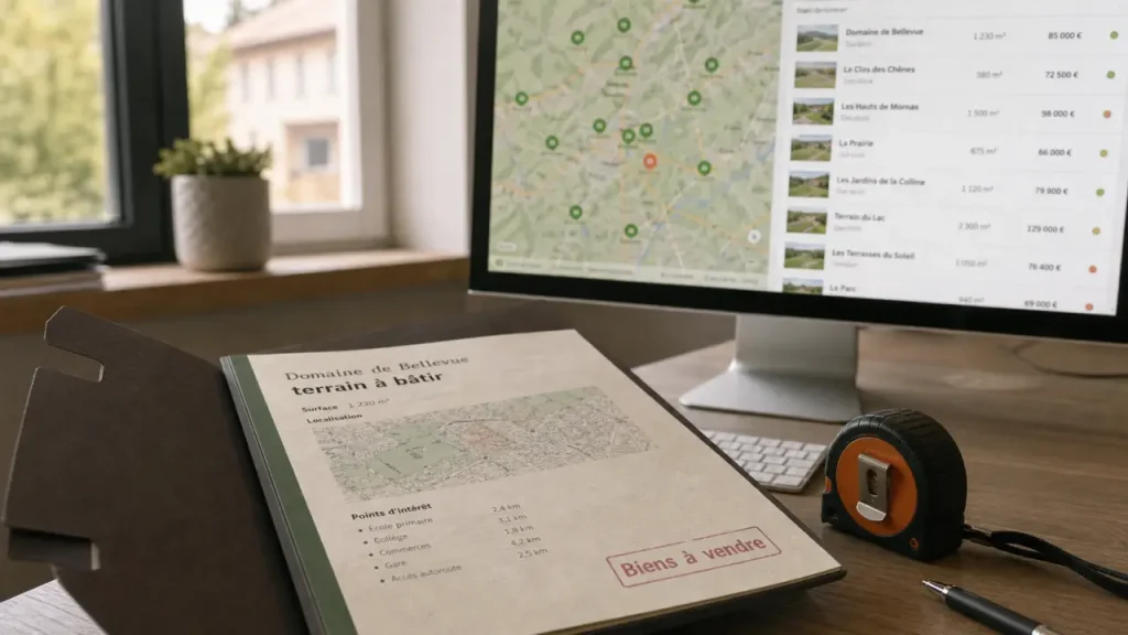 Immobilier vente etat : dossier biens à vendre, carte et liste