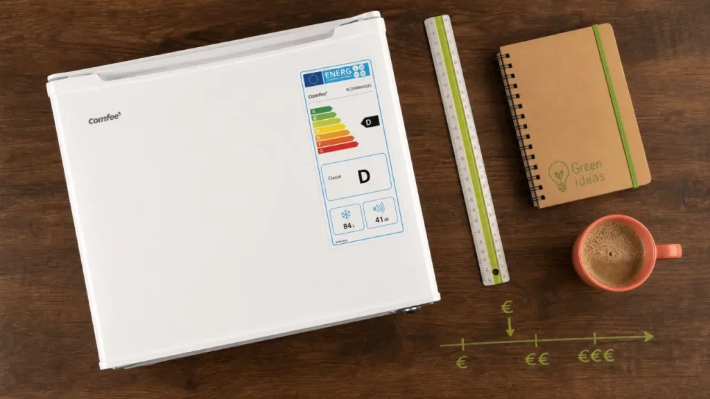 Petit congelateur prix compact Classe D, blanc