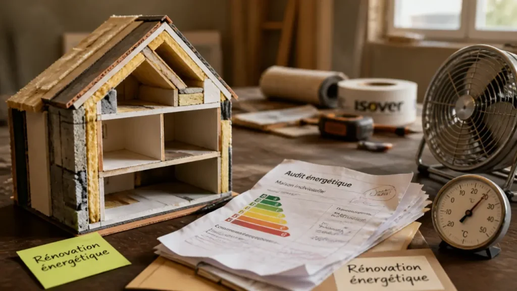 Rénovation énergétique maison : isolation, audit et chauffage