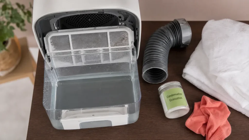 Sèche linge condensation ou évacuation différence : bac rempli et conduit