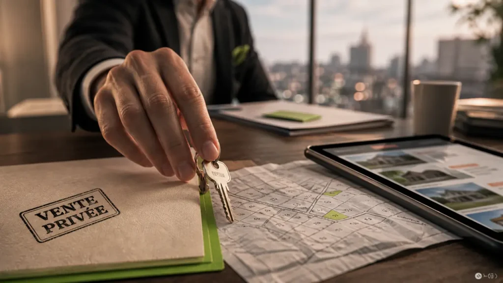 Vente privée immobilier : clés et exclusivité, DPE avant visite